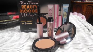 Mascara & bronzer open